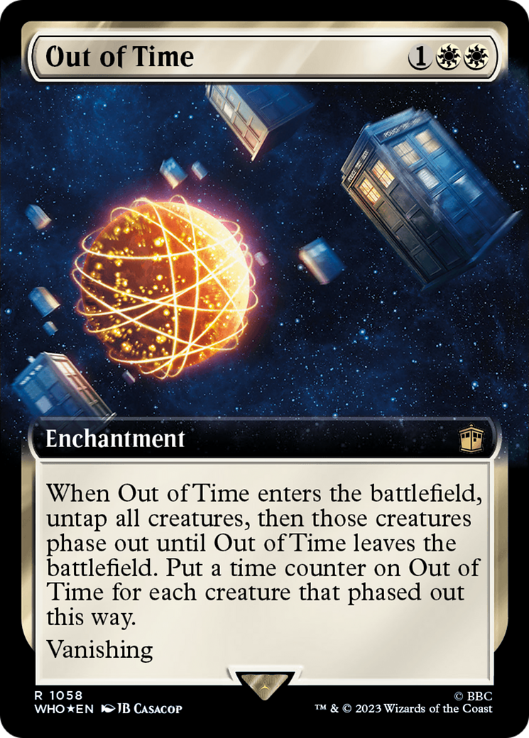Out of Time (Extended Art) (Surge Foil) [Doctor Who] | I Want That Stuff Brandon