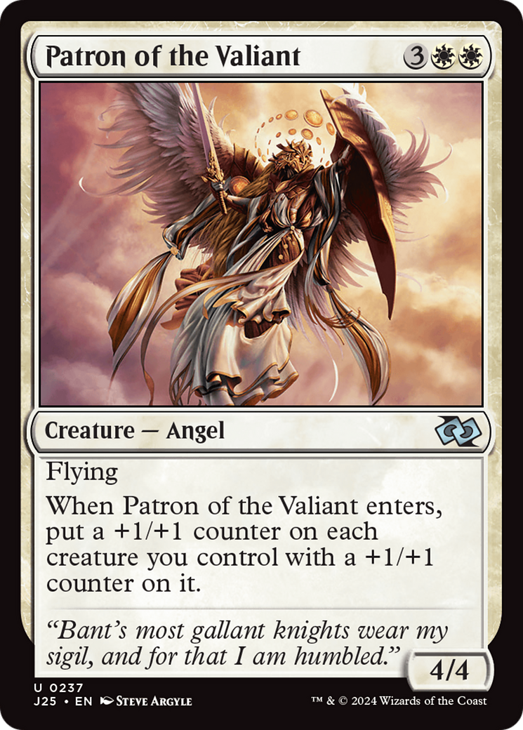 Patron of the Valiant [Foundations Jumpstart] | I Want That Stuff Brandon