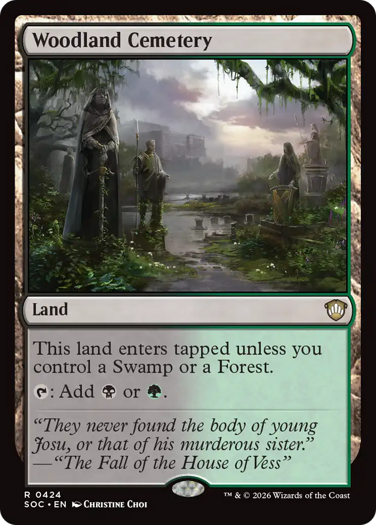 Woodland Cemetery [Secrets of Strixhaven Commander] | I Want That Stuff Brandon