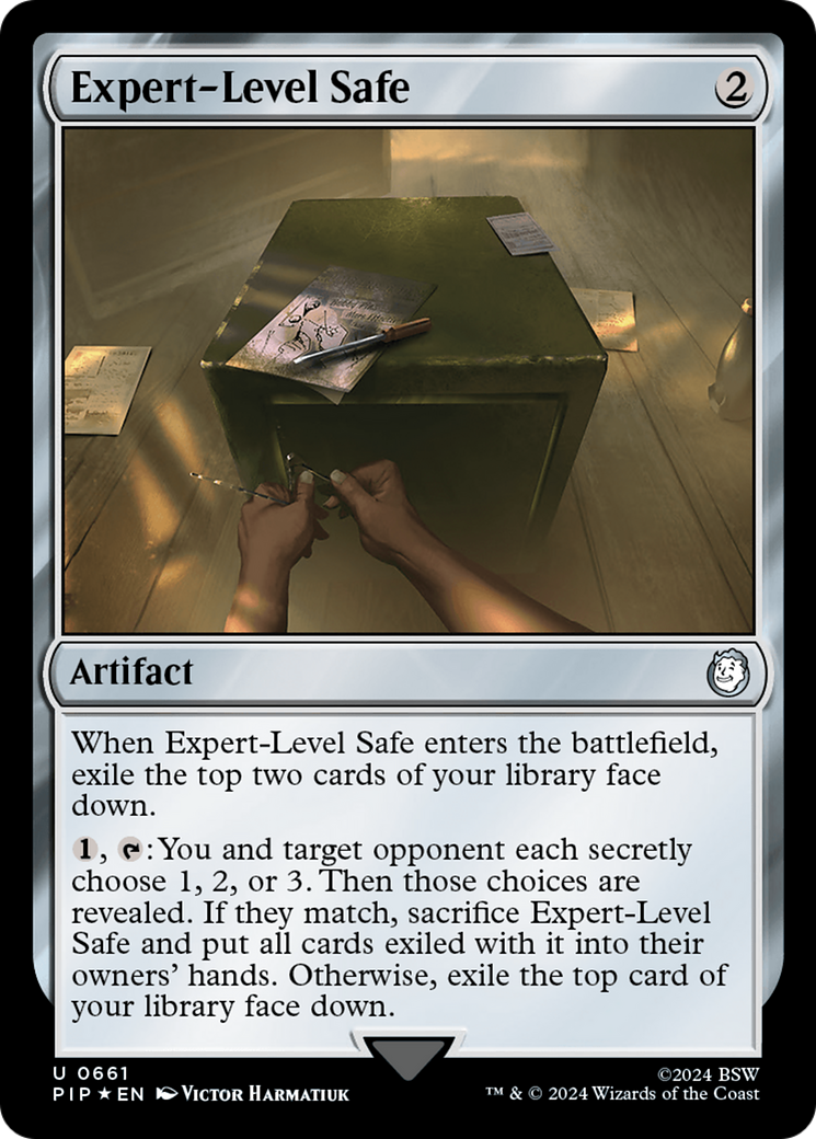 Expert-Level Safe (Surge Foil) [Fallout] | I Want That Stuff Brandon