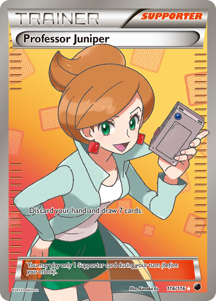 Professor Juniper (116/116) [Black & White: Plasma Freeze] | I Want That Stuff Brandon