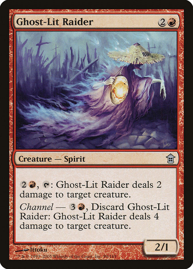 Ghost-Lit Raider [Saviors of Kamigawa] | I Want That Stuff Brandon