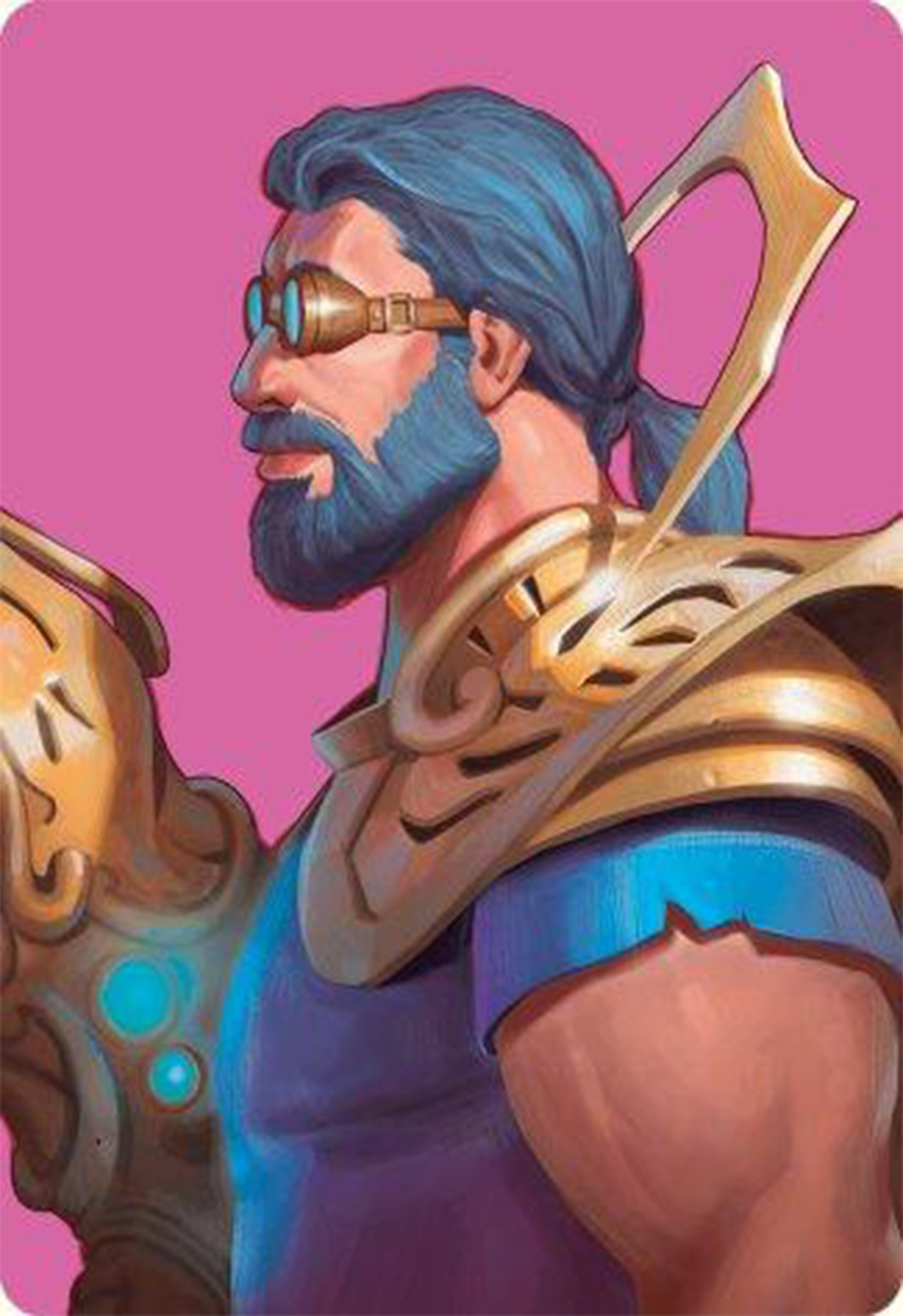 Satya, Aetherflux Genius Art Card [Modern Horizons 3 Art Series] | I Want That Stuff Brandon