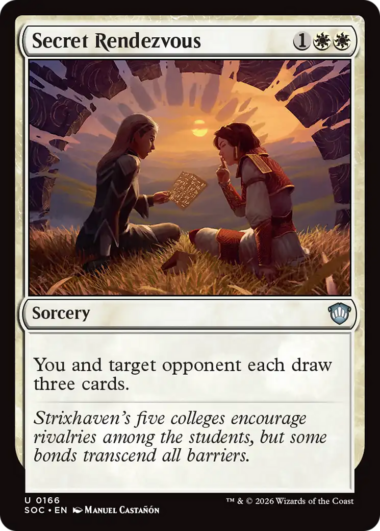 Secret Rendezvous [Secrets of Strixhaven Commander] | I Want That Stuff Brandon