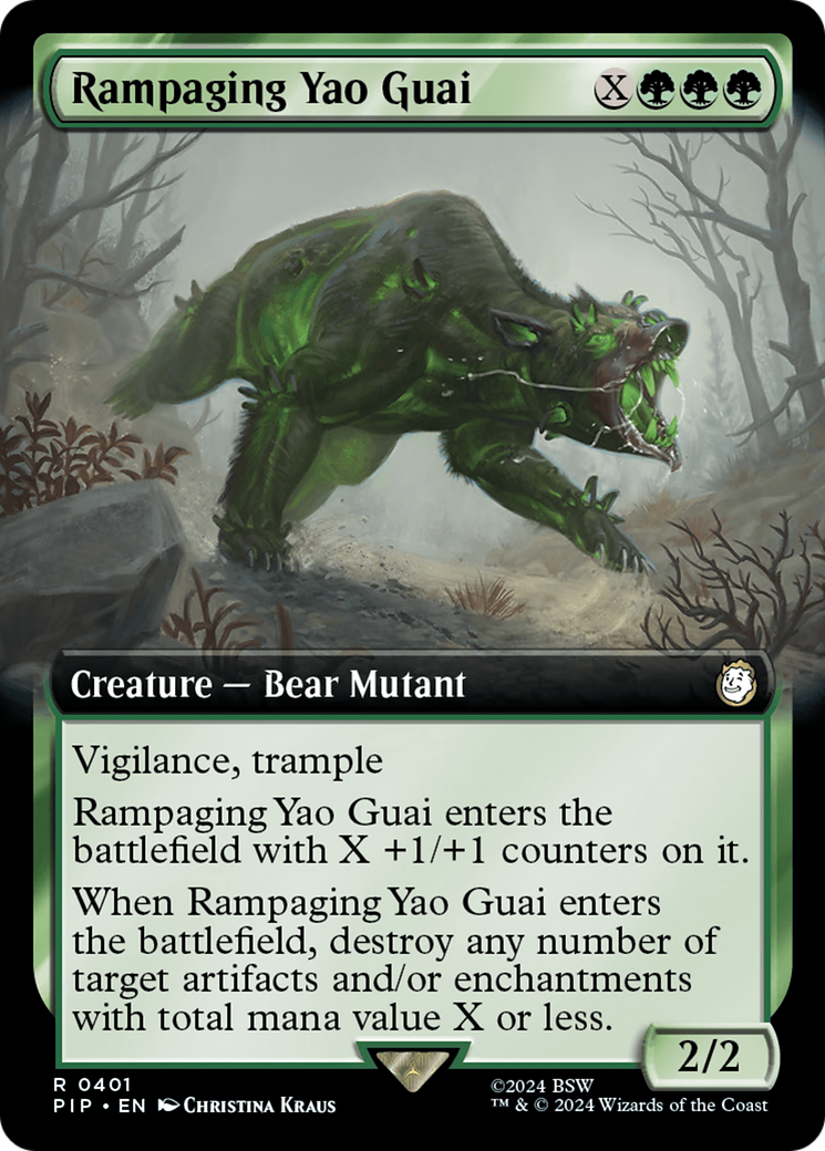 Rampaging Yao Guai (Extended Art) [Fallout] | I Want That Stuff Brandon