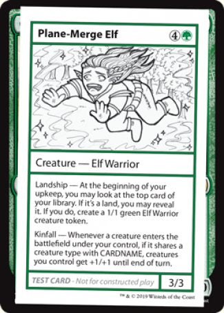 Plane-Merge Elf (2021 Edition) [Mystery Booster Playtest Cards] | I Want That Stuff Brandon