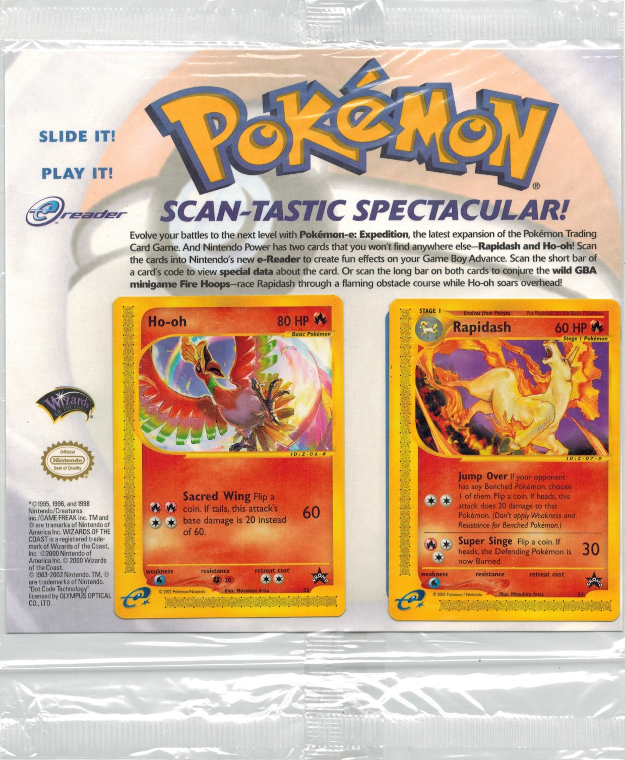 Scan-Tastic Spectacular - Promo Pack (Ho-oh & Rapidash) | I Want That Stuff Brandon
