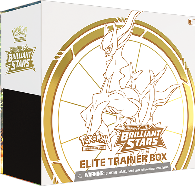 Sword & Shield: Brilliant Stars - Elite Trainer Box | I Want That Stuff Brandon