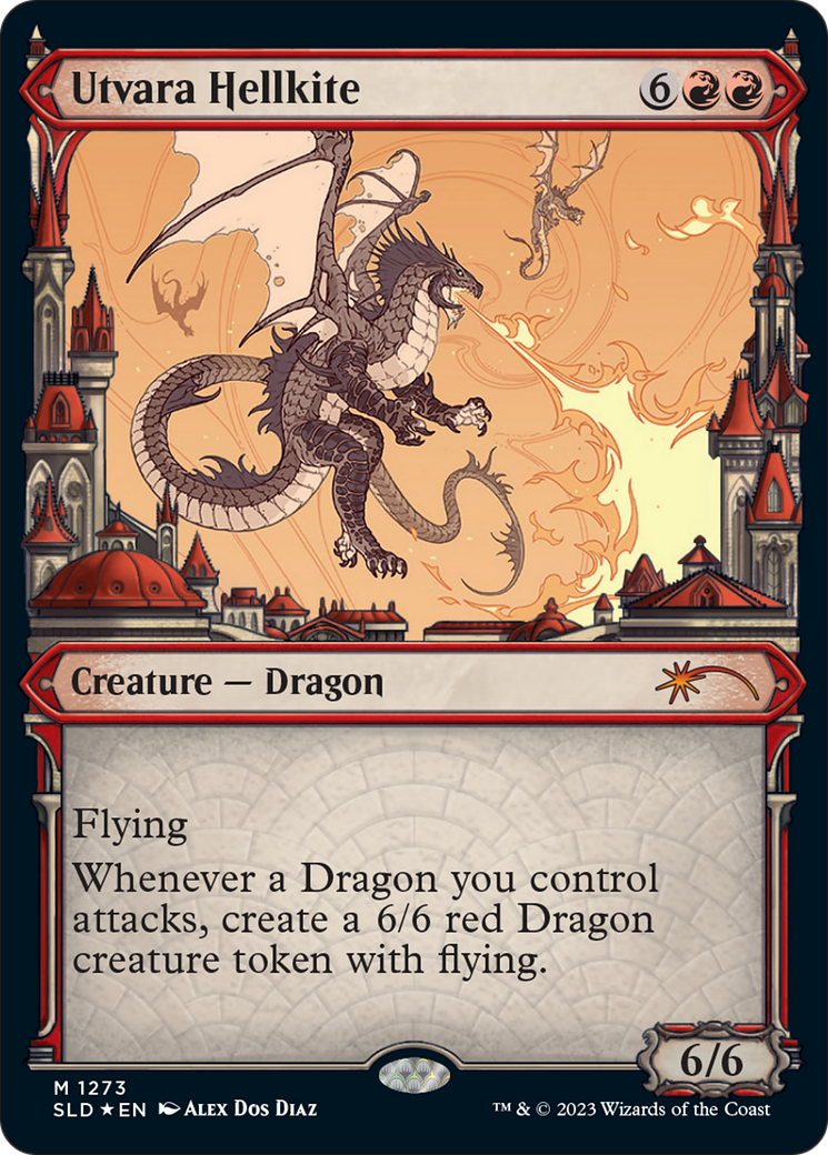 Utvara Hellkite (Halo Foil) [Secret Lair Drop Series] | I Want That Stuff Brandon