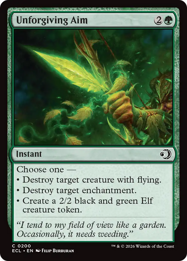 Unforgiving Aim [Lorwyn Eclipsed] | I Want That Stuff Brandon