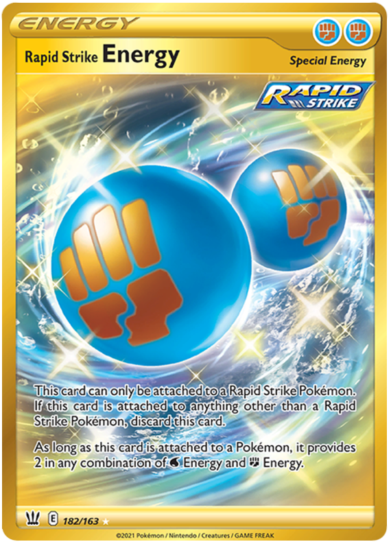 Rapid Strike Energy (182/163) [Sword & Shield: Battle Styles] | I Want That Stuff Brandon