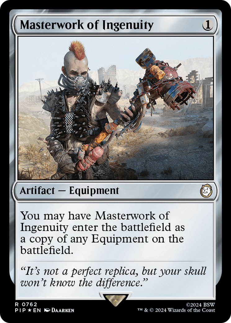 Masterwork of Ingenuity (Surge Foil) [Fallout] | I Want That Stuff Brandon