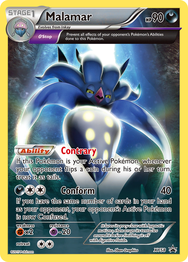 Malamar (XY58) [XY: Black Star Promos] | I Want That Stuff Brandon