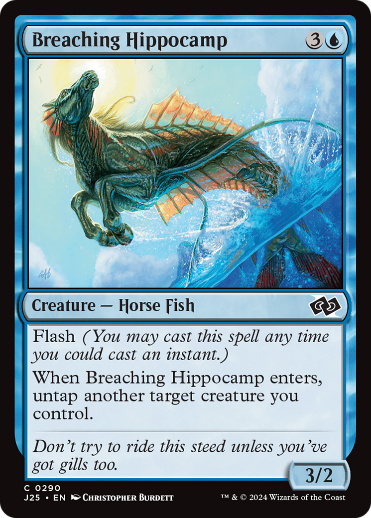 Breaching Hippocamp [Foundations Jumpstart] | I Want That Stuff Brandon