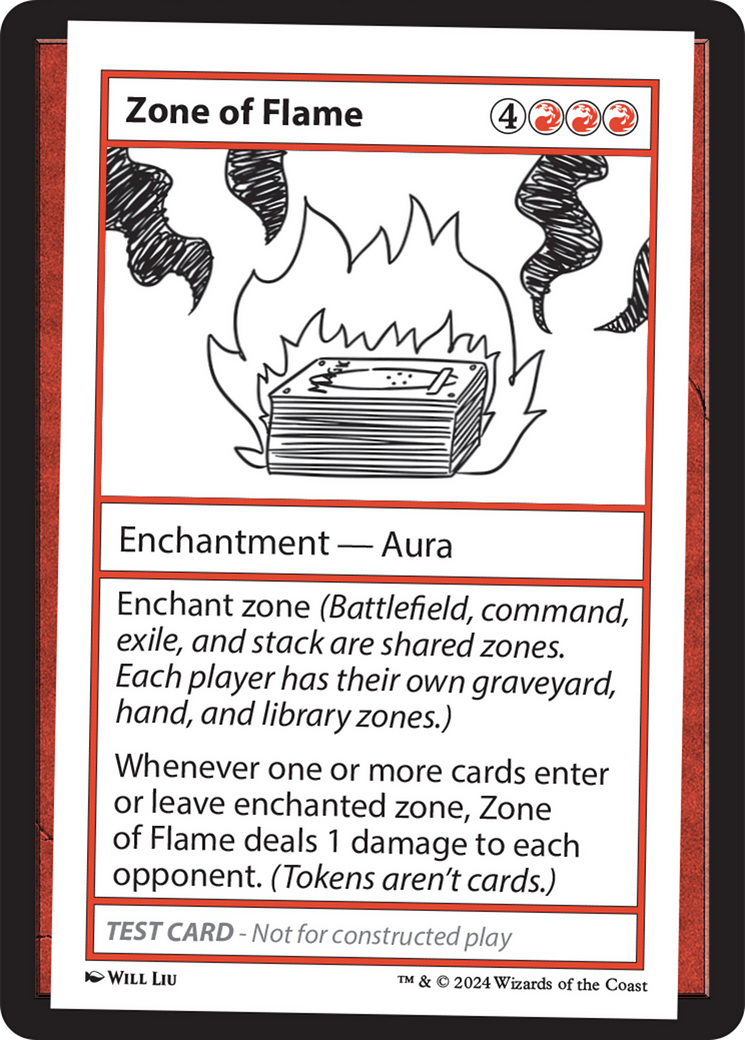 Zone of Flame [Mystery Booster 2 Playtest Cards] | I Want That Stuff Brandon