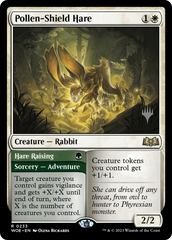 Pollen-Shield Hare // Hare Raising (Promo Pack) [Wilds of Eldraine Promos] | I Want That Stuff Brandon