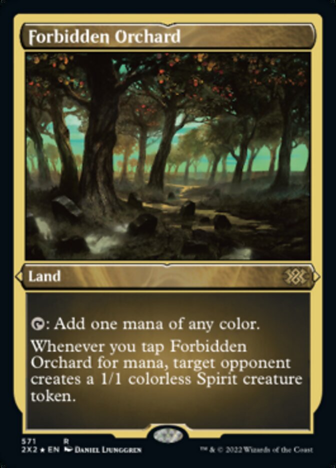 Forbidden Orchard (Foil Etched) [Double Masters 2022] | I Want That Stuff Brandon