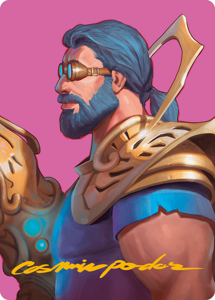 Satya, Aetherflux Genius Art Card (Gold-Stamped Signature) [Modern Horizons 3 Art Series] | I Want That Stuff Brandon