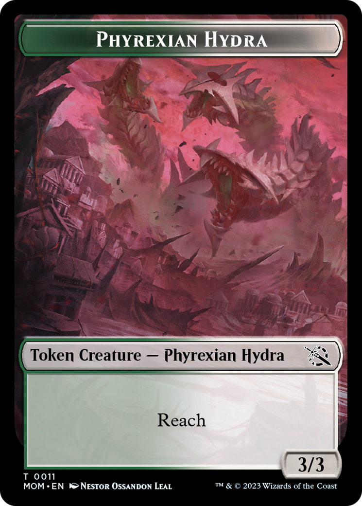 Phyrexian Hydra Token (11) [March of the Machine Tokens] | I Want That Stuff Brandon