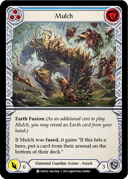 Mulch (Blue) [OLD022] (Tales of Aria Oldhim Blitz Deck)  1st Edition Normal | I Want That Stuff Brandon