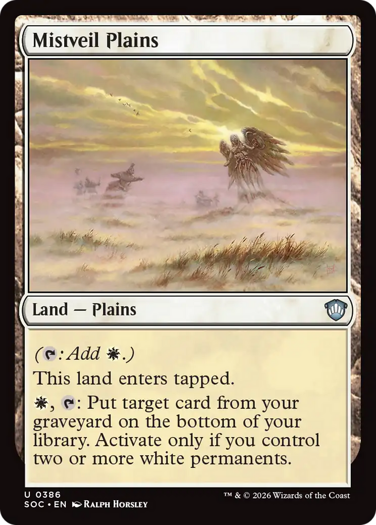Mistveil Plains [Secrets of Strixhaven Commander] | I Want That Stuff Brandon