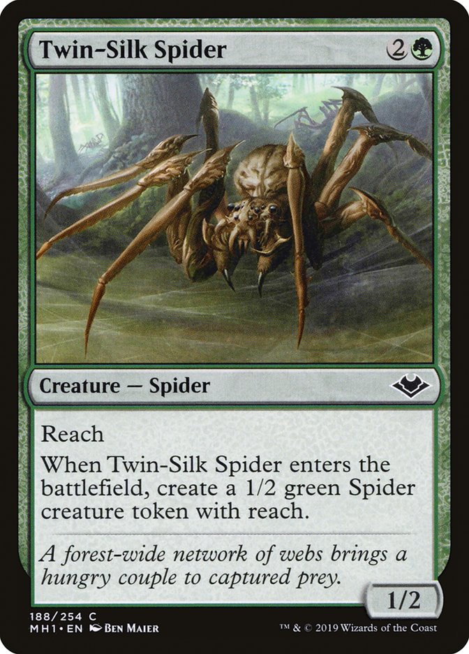 Twin-Silk Spider [Modern Horizons] | I Want That Stuff Brandon