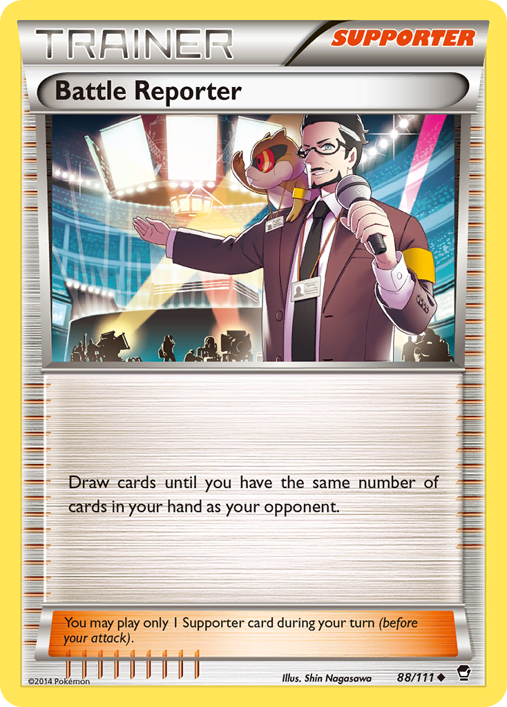 Battle Reporter (88/111) [XY: Furious Fists] | I Want That Stuff Brandon