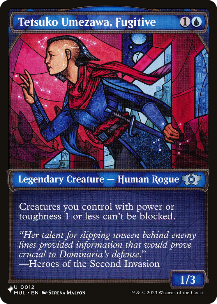 Tetsuko Umezawa, Fugitive (MUL) [The List] | I Want That Stuff Brandon