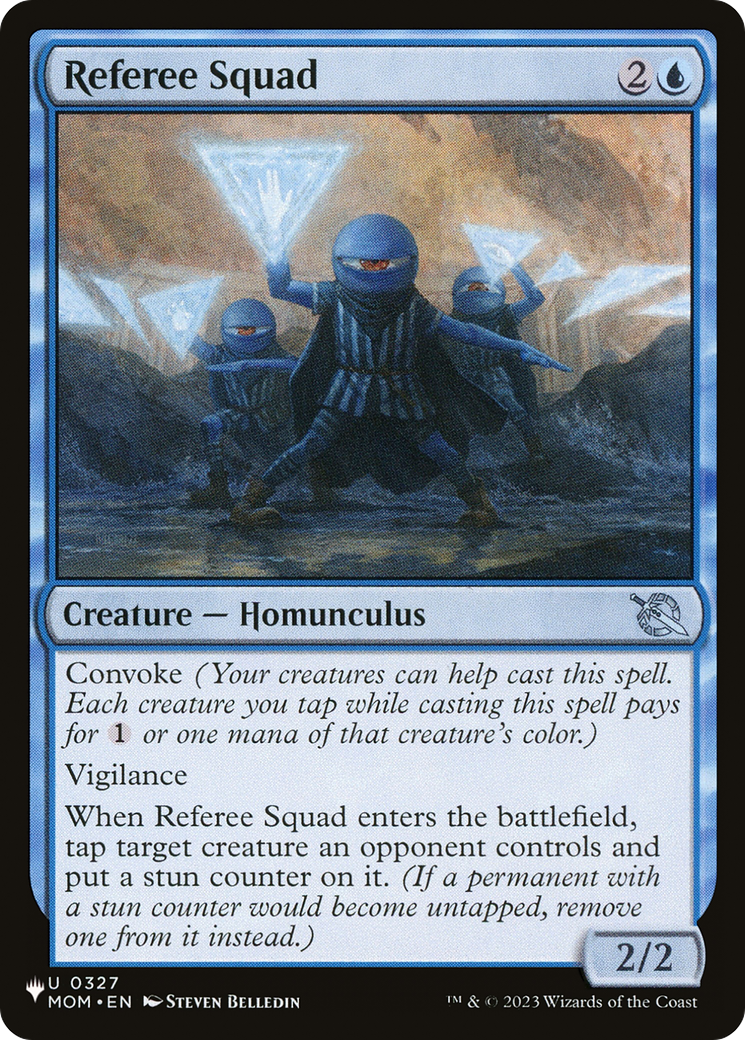 Referee Squad [The List] | I Want That Stuff Brandon
