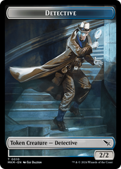 Detective // Thopter (0019) Double-Sided Token [Murders at Karlov Manor Tokens] | I Want That Stuff Brandon