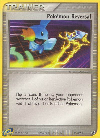 Pokemon Reversal (87/109) [EX: Ruby & Sapphire] | I Want That Stuff Brandon