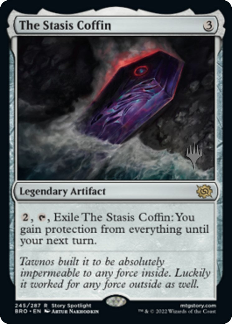 The Stasis Coffin (Promo Pack) [The Brothers' War Promos] | I Want That Stuff Brandon