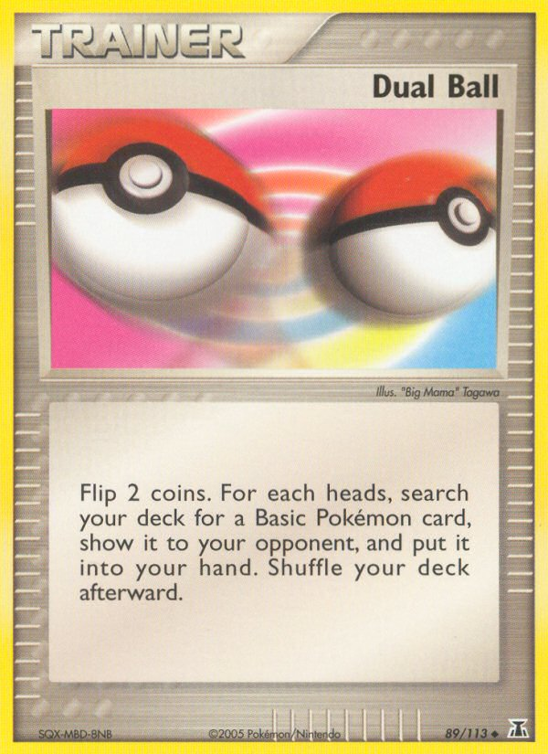 Dual Ball (89/113) [EX: Delta Species] | I Want That Stuff Brandon
