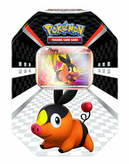 Black & White - Sneak-Peek Tin (Tepig) | I Want That Stuff Brandon