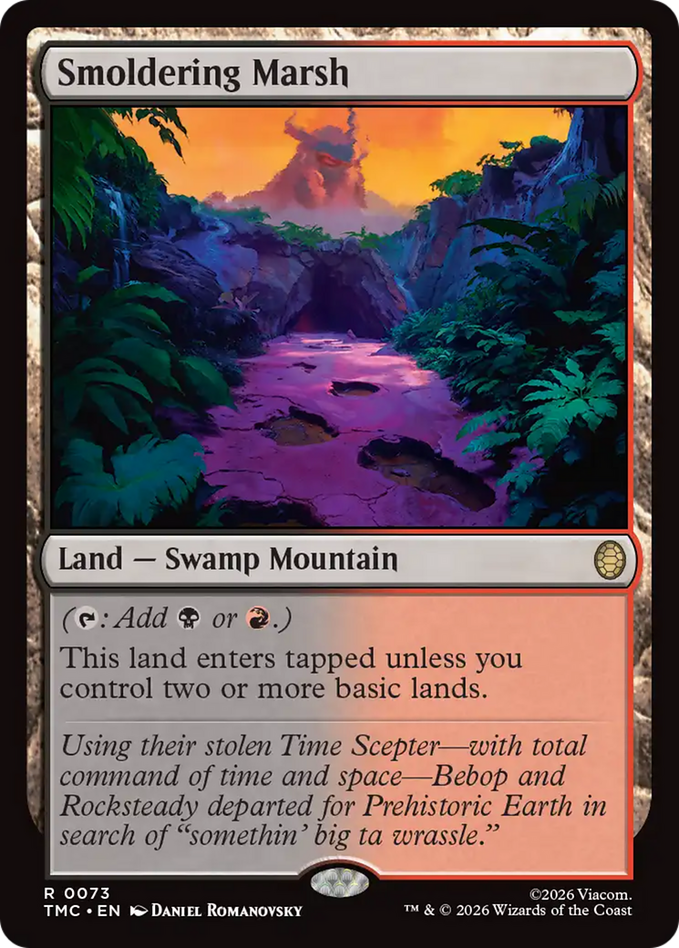 Smoldering Marsh [Teenage Mutant Ninja Turtles Commander] | I Want That Stuff Brandon