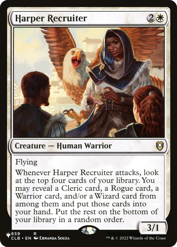 Harper Recruiter (CLB) [The List] | I Want That Stuff Brandon