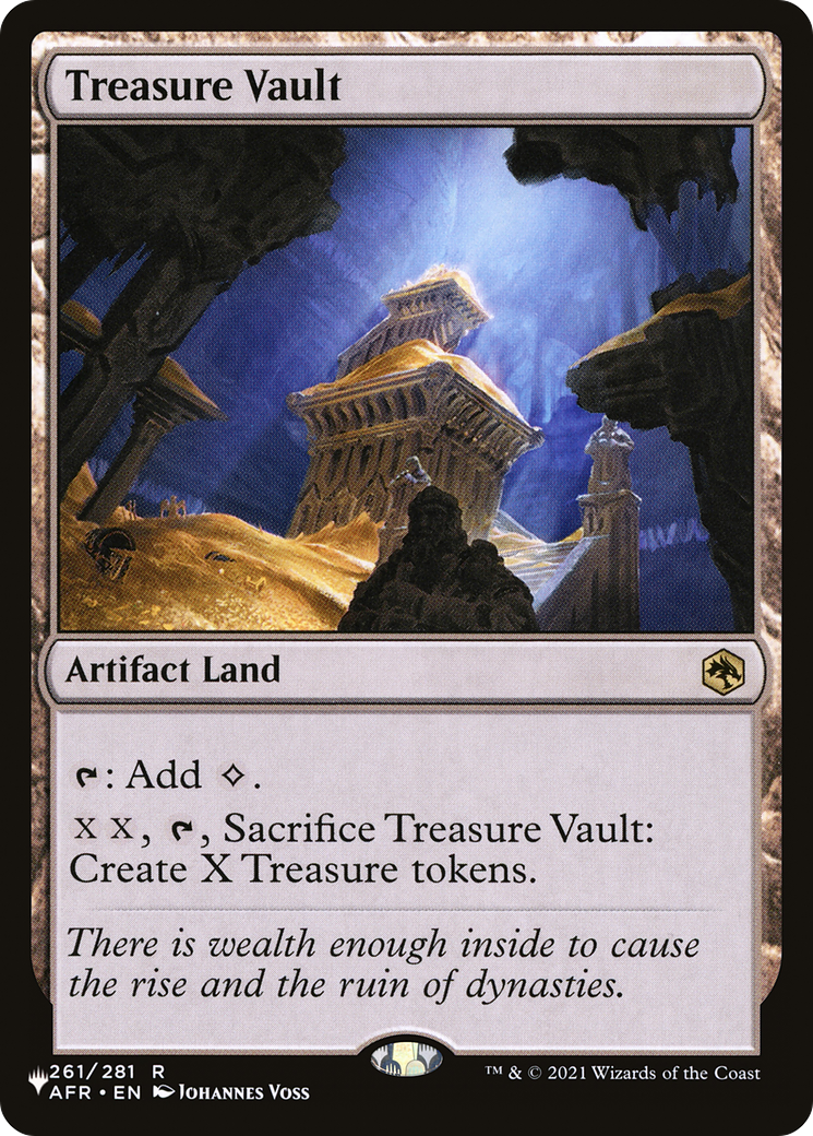 Treasure Vault [The List] | I Want That Stuff Brandon