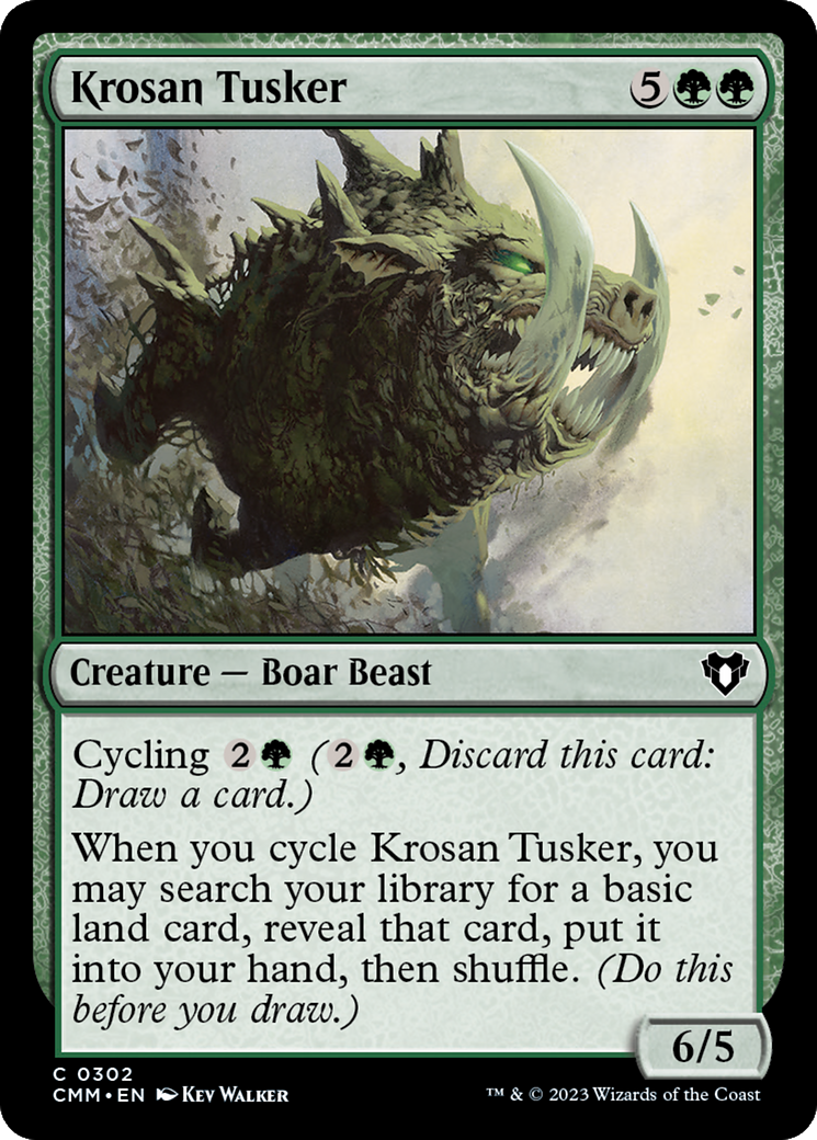 Krosan Tusker [Commander Masters] | I Want That Stuff Brandon