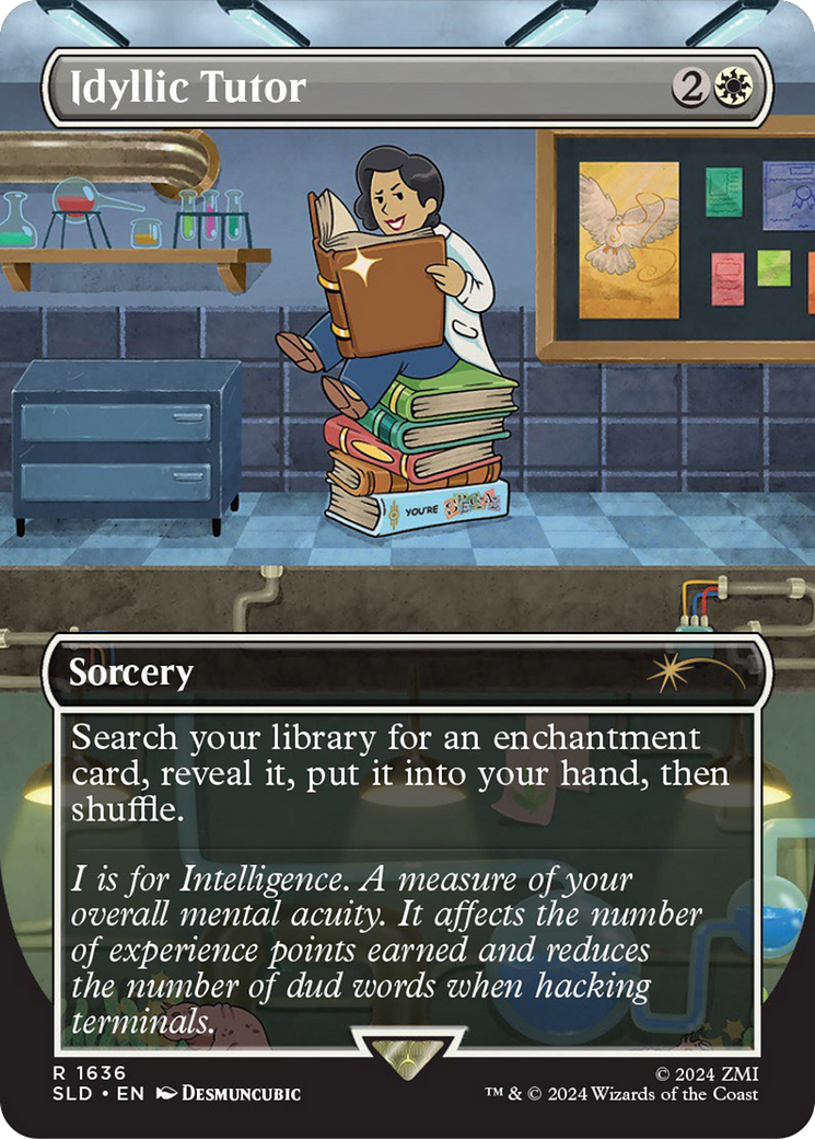 Idyllic Tutor (1636) (Rainbow Foil) [Secret Lair Drop Series] | I Want That Stuff Brandon