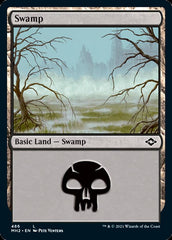 Swamp (486) (Foil Etched) [Modern Horizons 2] | I Want That Stuff Brandon