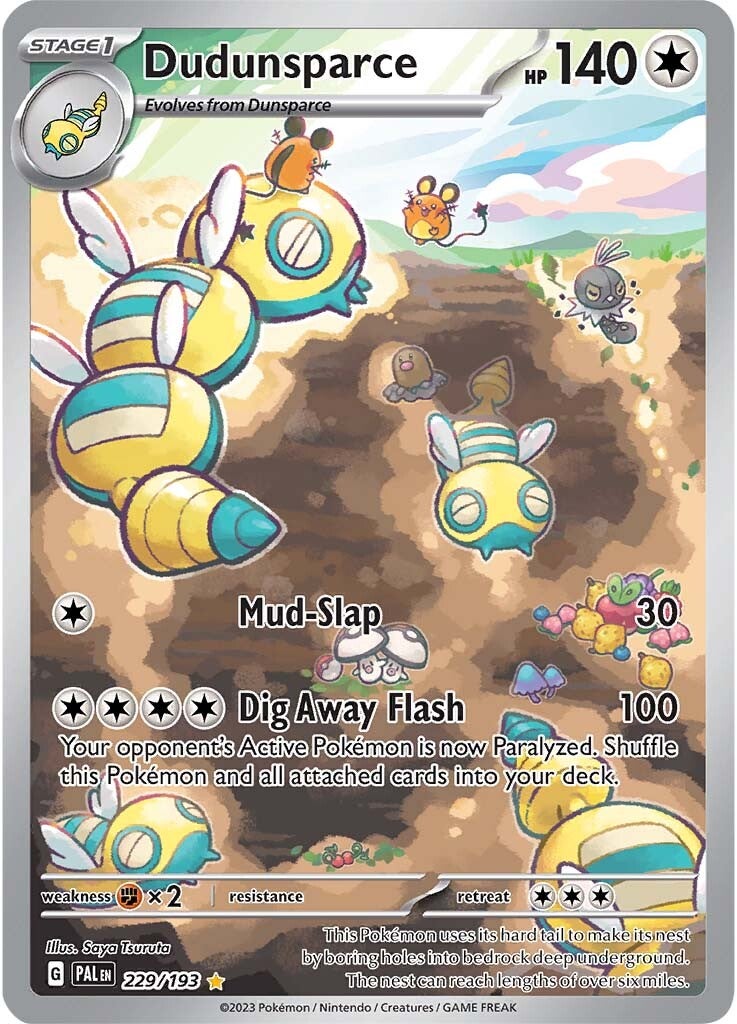 Dudunsparce (229/193) [Scarlet & Violet: Paldea Evolved] | I Want That Stuff Brandon