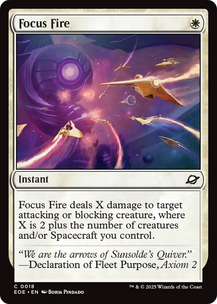 Focus Fire [Edge of Eternities] | I Want That Stuff Brandon