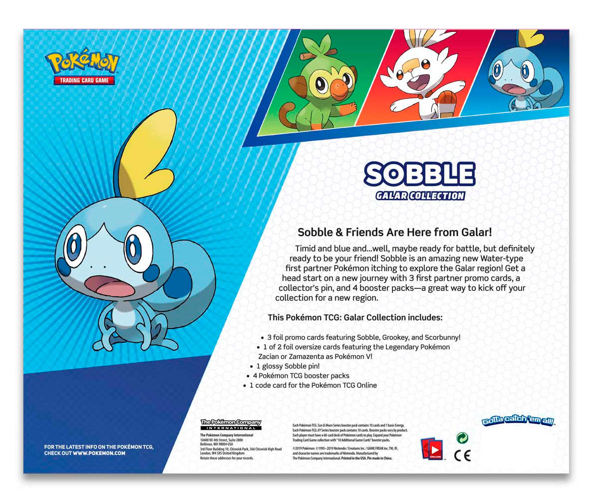 Galar Collection (Sobble/Zamazenta) | I Want That Stuff Brandon