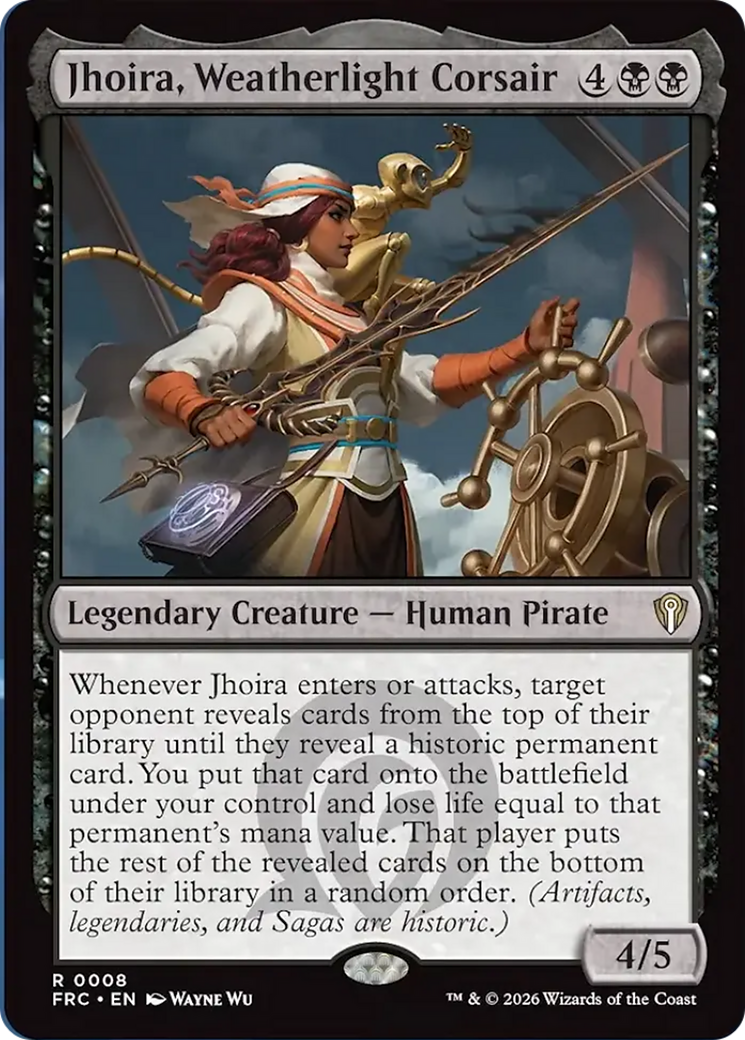 Jhoira, Weatherlight Corsair [Reality Fracture Commander] | I Want That Stuff Brandon