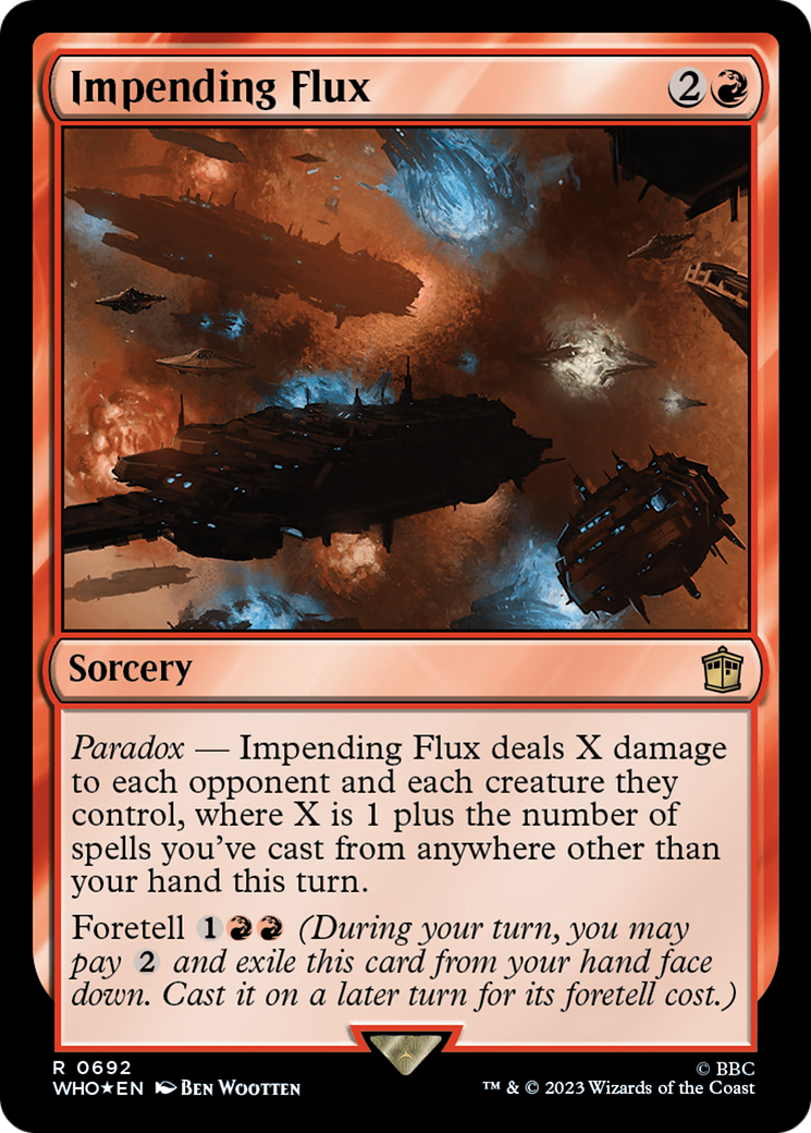 Impending Flux (Surge Foil) [Doctor Who] | I Want That Stuff Brandon