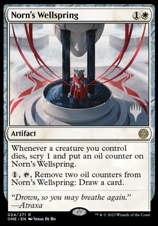 Norn's Wellspring (Promo Pack) [Phyrexia: All Will Be One Promos] | I Want That Stuff Brandon