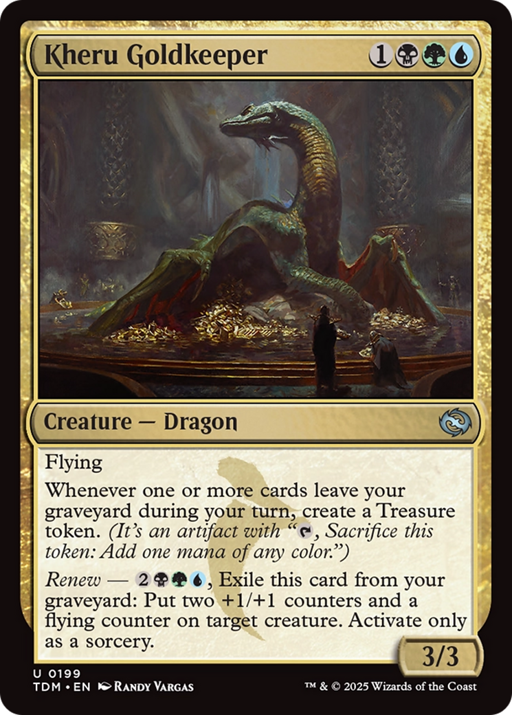 Kheru Goldkeeper [Tarkir: Dragonstorm] | I Want That Stuff Brandon