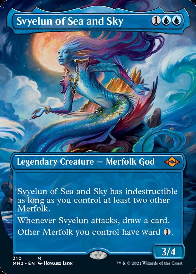 Svyelun of Sea and Sky (Borderless Alternate Art) [Modern Horizons 2] | I Want That Stuff Brandon