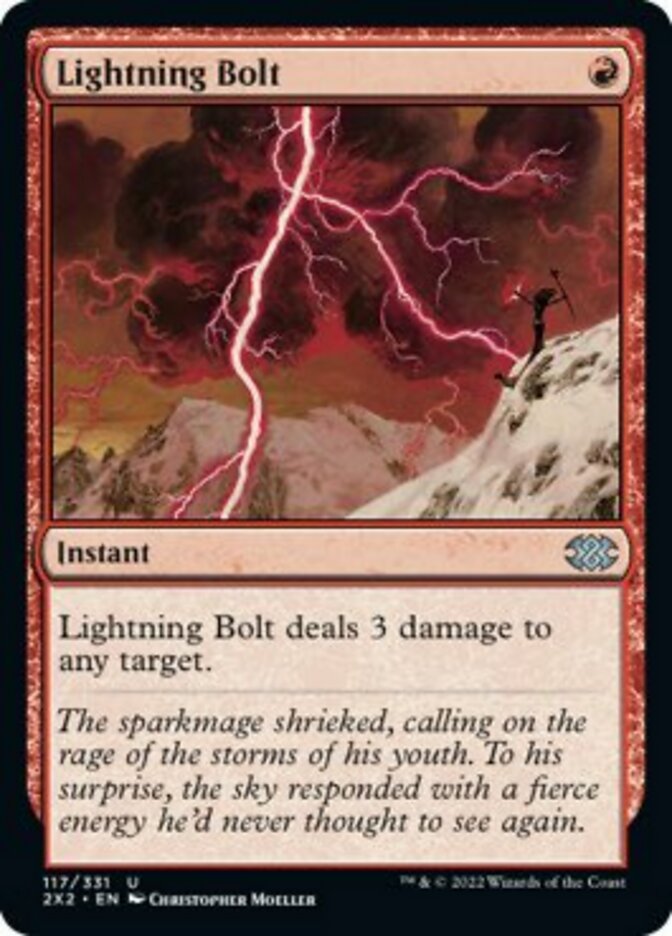 Lightning Bolt [Double Masters 2022] | I Want That Stuff Brandon