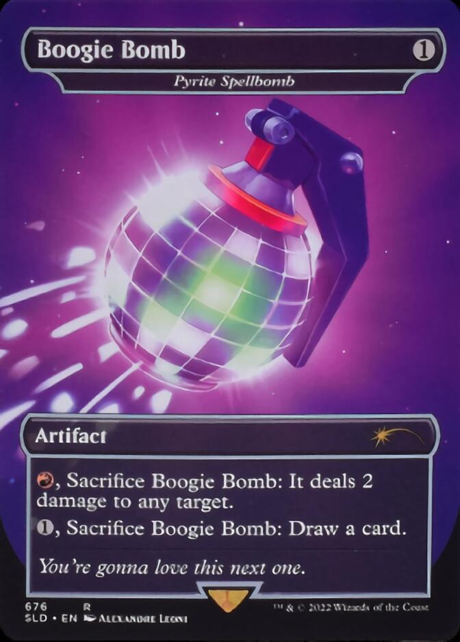 Pyrite Spellbomb - Boogie Bomb (Borderless) [Secret Lair Drop Promos] | I Want That Stuff Brandon